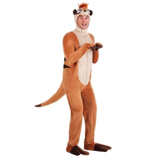 Fantasia Rei Leão Timão Disney Adulto Luxo