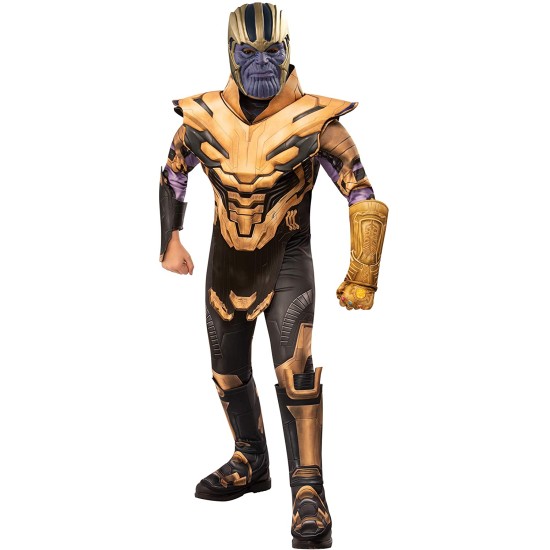 Fantasia Thanos Guerra Infinita Infantil Luxo Endgame