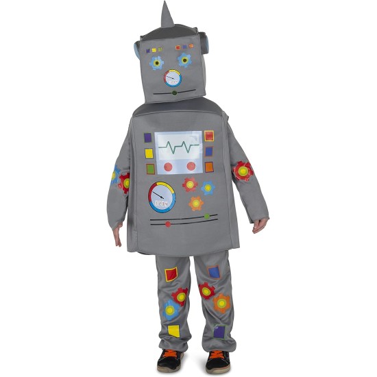Fantasia de Robô Infantil Luxo