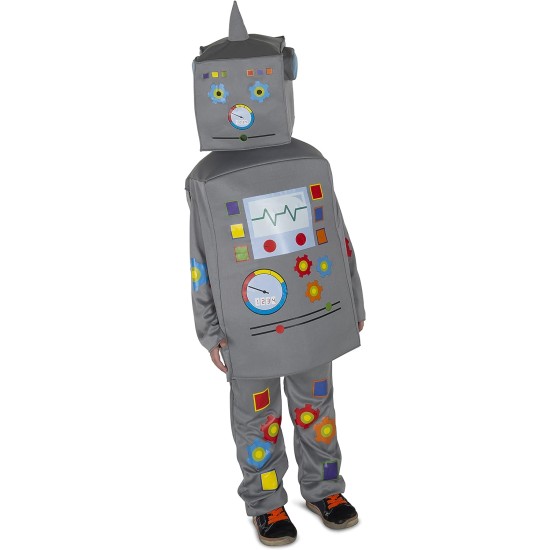 Fantasia de Robô Infantil Luxo