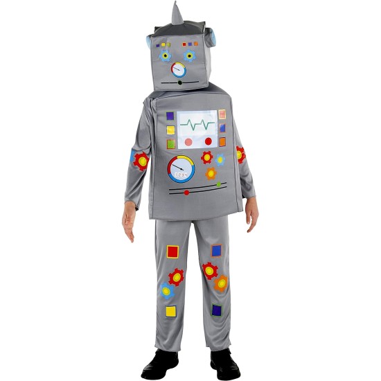 Fantasia de Robô Infantil Luxo