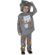 Fantasia de Robô Infantil Luxo