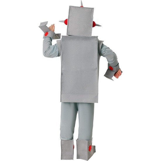 Fantasia de Robô Infantil Clássica