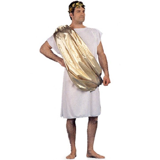Fantasia Toga Romana Adulto