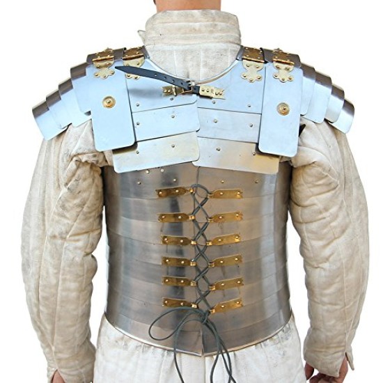 Armadura Medieval Grego Romano Metal Colecionador