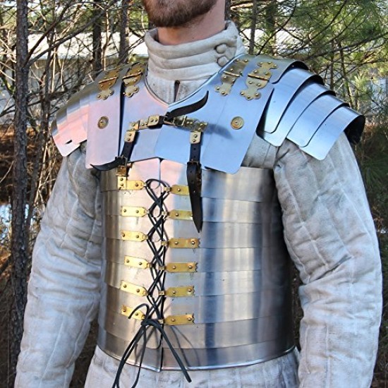 Armadura Medieval Grego Romano Metal Colecionador