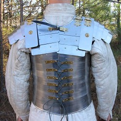 Armadura Medieval Grego Romano Metal Colecionador