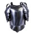 Armadura Medieval Grego Romano Metal Colecionador Prata
