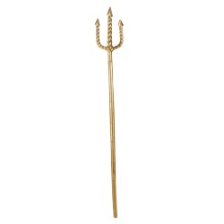 Tridente Dourado Aquaman Adulto Luxo