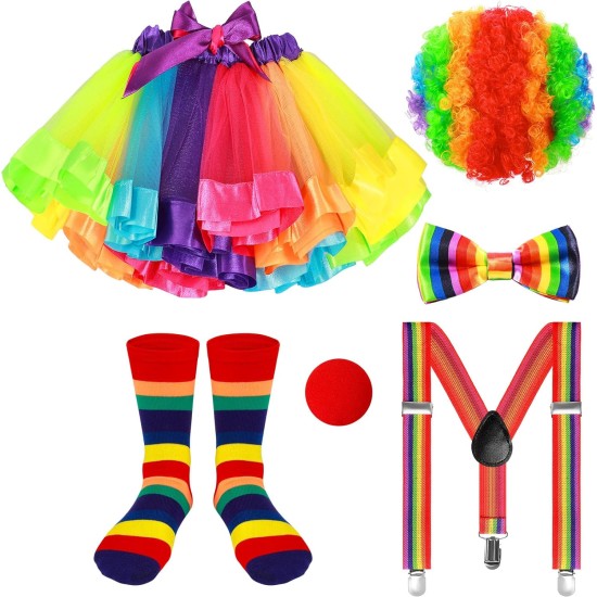 Fantasia Palhaço Infantil Tutu Kit
