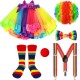 Fantasia Palhaço Infantil Tutu Kit
