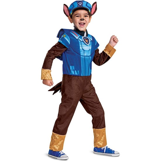 Fantasia Chase Patrulha Canina Paw Patrol Luxo Infantil