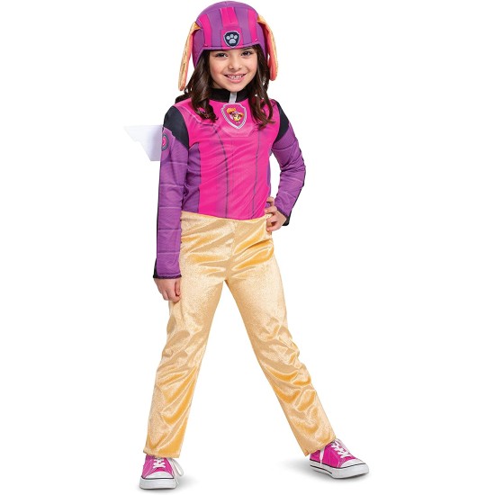 Fantasia Skye Patrulha Canina Paw Patrol Luxo Nova Infantil