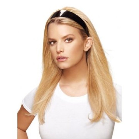 Extensão de Cabelo com Tiara Loira Jessica Simpson