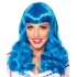 Peruca Adulto Azul Katy Perry Clássica