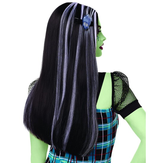 Peruca Adulto Monster High Frankie Stein Luxo