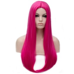 Peruca Adulto Rosa Titans