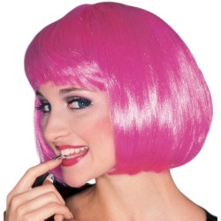 Peruca Adulto Sexy Chanel e Rosa