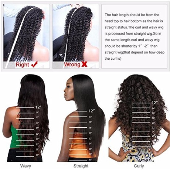 Peruca Afro Cabelo Humano Remy 25cm