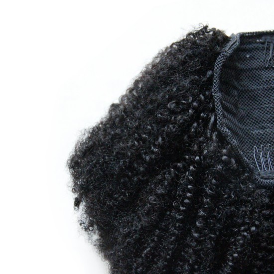 Peruca Afro Cabelo Humano Remy 25cm
