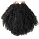 Peruca Afro Cabelo Humano Remy 25cm