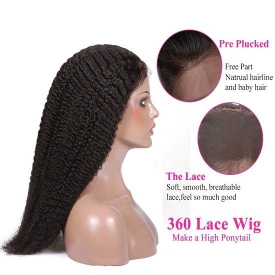 Peruca Afro Cabelo Humano Remy Clássica