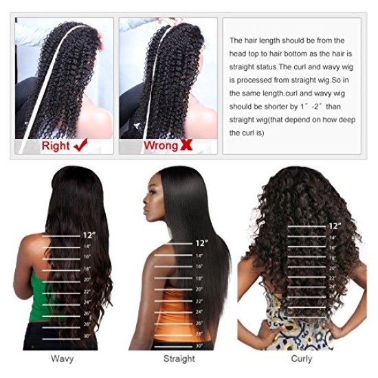 Peruca Afro Cabelo Humano Remy Clássica