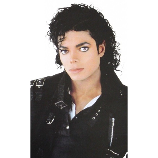 Peruca do Michael Jackson Cacheado Adulto
