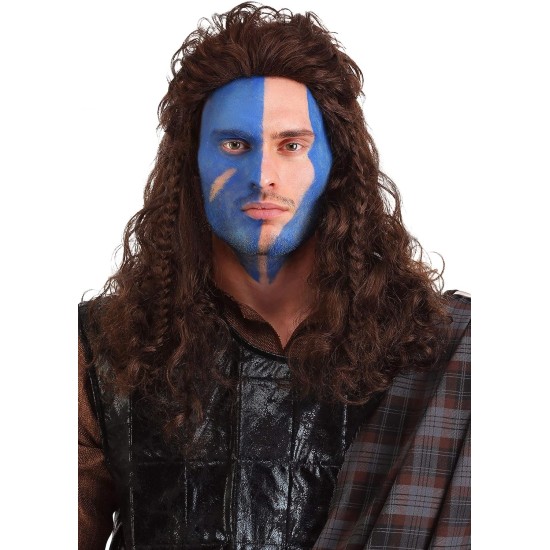 Peruca Escocês Coração Valente William Wallace Clássica Adulto