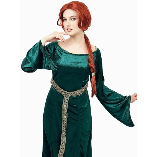Peruca Fiona Shrek Luxo