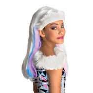 Peruca Infantil Monster High Abbey Abominável