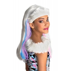 Peruca Infantil Monster High Abbey Abominável