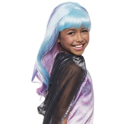 Peruca Infantil Monster High River Styxx Luxo