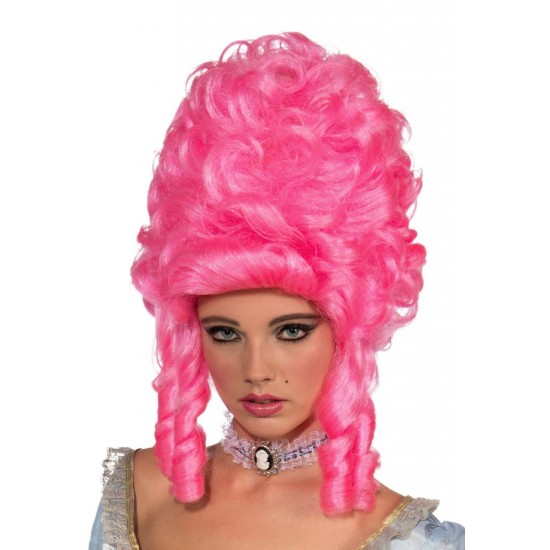 Peruca Maria Antonieta Adulto Pink