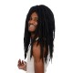 Peruca Rastafari Castanho Adulto