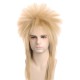Peruca Rockstsar Loira anos 80 Masculina Luxo