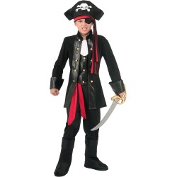 Fantasia Pirata Sete Mares Luxo Infantil