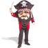 Mascote Pirata Malvado