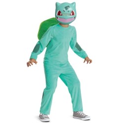 Fantasia Pokemon Bulbasaur Infantil Luxo