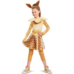 Fantasia Pokemon Eevee Infantil Luxo