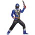 Fantasia Power Rangers Super Megaforce Azul Infantil