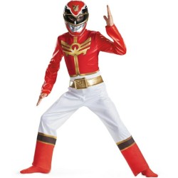 Fantasia Infantil Power Rangers Ranger Vermelho Megaforce