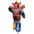 Fantasia Power Rangers Megaforce Megazord Elite Adulto Inflável