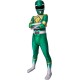 Fantasia Power Rangers Verde Infantil Luxo