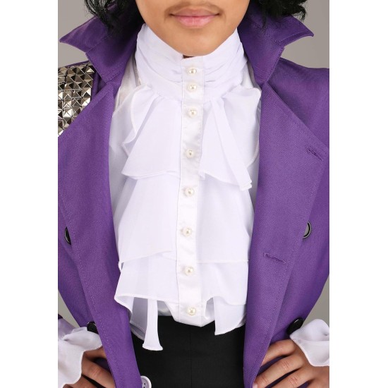 Fantasia Prince Purple Rain Infantil Luxo