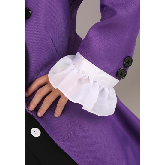 Fantasia Prince Purple Rain Infantil Luxo