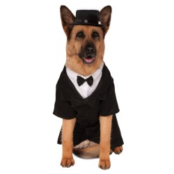 Fantasia para Cachorro Terno Social Noivo