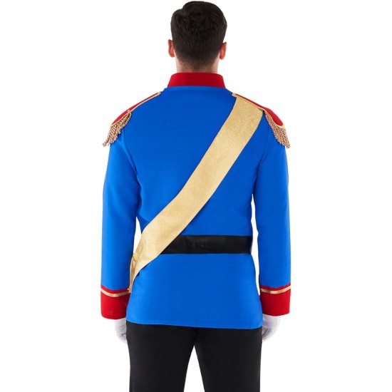 Fantasia Príncipe Adulto Masculino Luxo Mor