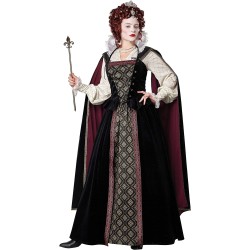 Fantasia Rainha Elizabeth Elizabethan Adulto Luxo
