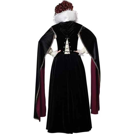 Fantasia Rainha Elizabeth Elizabethan Adulto Luxo